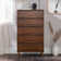 Wade Logan® Amoakuh 5-Drawer Solid Wood Chest & Reviews | Wayfair